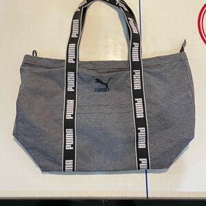 Puma Gray Tote Bag